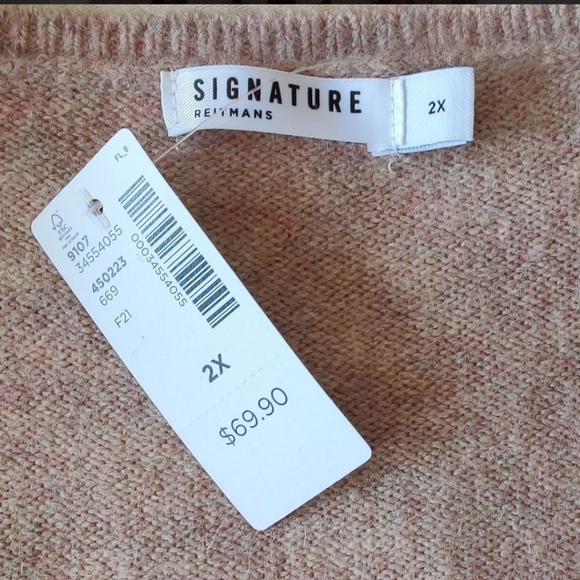 🍁❄️NWT, Reitmans signature, beige warm sweater, fall, spring, winter - Picture 6 of 14